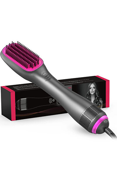 HYX 3-in-1 Hair Dryer Brush, 1200W Ceramic Tourmaline, 3 Heat/2 Speed One-Ste...