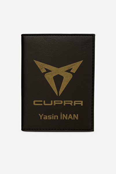 Steliza İsme Özel Araba Logo Baskılı Hediyelik Oto Motor Ruhsat Kılıf Kabı Cü...