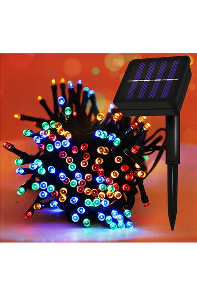 Amigo Solar String Lights, 100 LED, 10m, Outdoor, Multicolor (Wholesale)