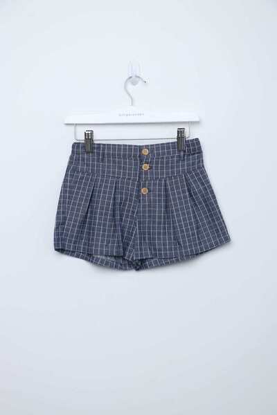 Gingersnaps شورت بناتي منقوش بخصر عالٍ