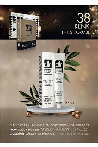 DLR Saç Boyası Çikolata Kahve 6.7 - Profesyonel Kuaför Kalitesinde Renk Ve Pa...