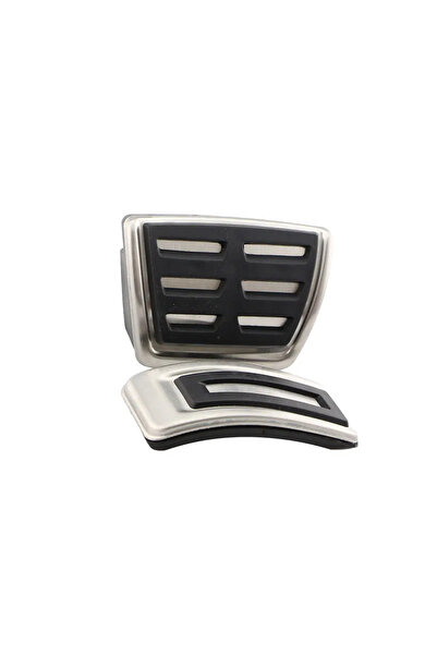 Choice1 2Pcs AT LHD Stainless Steel Car Pedals for Audi Q2 2016 - 2024 A3 8V ...