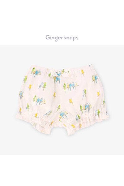 Gingersnaps Bird Print Baby Shorts