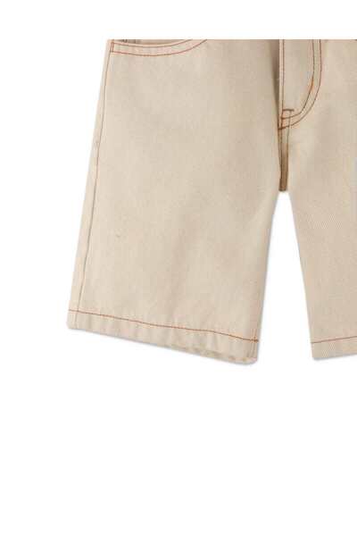 Gingersnaps Boys Solid Side-Pocket Shorts