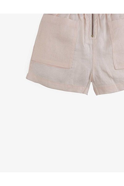 Gingersnaps Girls Solid Front-Pocket Shorts