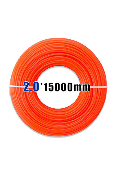 Choice دائرة 2.0 مم 15 م 15 م * 2.0/2.4/2.7/3 مم قص العشب النايلون قص العشب ح...