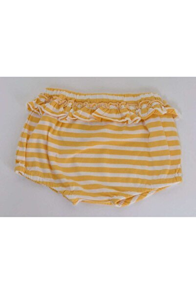 Gingersnaps Girls Striped Ruffle Shorts