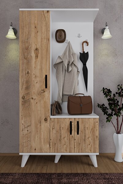 Haus Modüler Mercan Ayakkabılık Portmanto