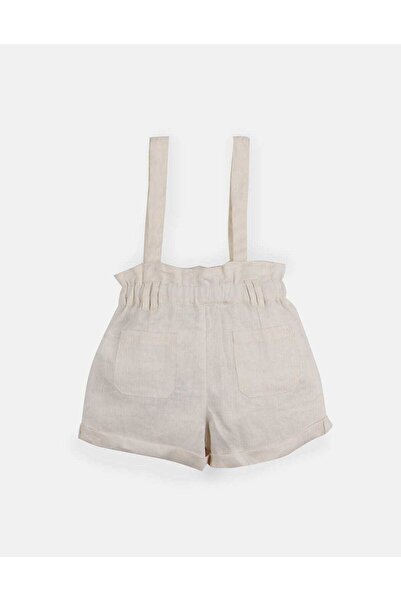 Gingersnaps Girls Solid Strappy Shorts