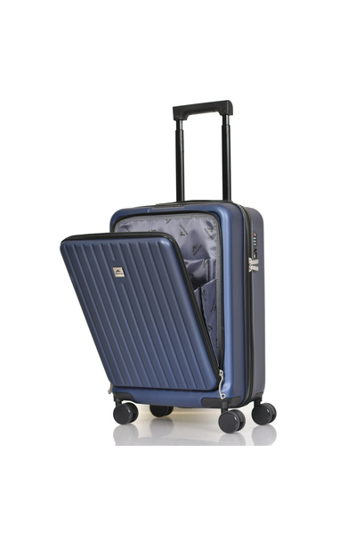 MORANO Murano airplane cabin suitcase featuring four 20-inch spinner wheels and a TSA lock