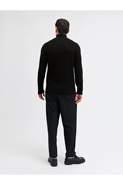 Jack & Jones Jj Pannel Knit Zip Cardigan Aw 25 / Relaxed Fit High Neck Knit Cardigan