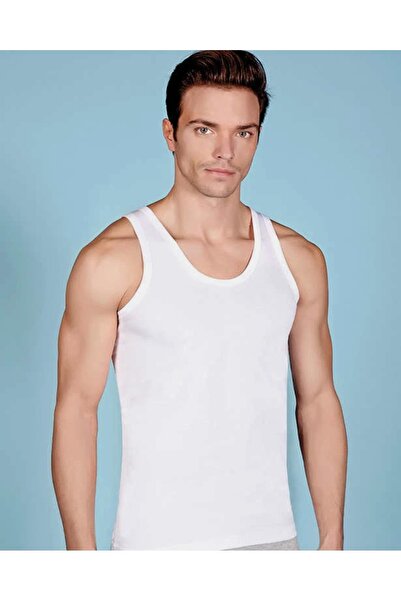 Berrak White Men's Undershirt 6-Piece Set