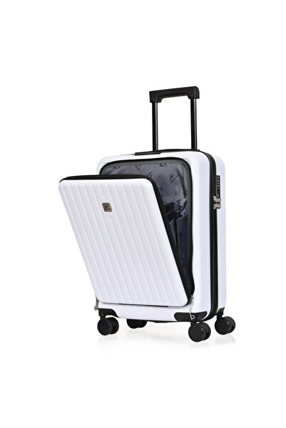 MORANO Murano airplane cabin suitcase featuring four 20-inch spinner wheels and a TSA lock