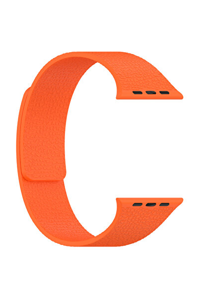 UnDePlus Apple Watch 10/11 42Mm-38/40/41Mm Strap Embossed Magetli Silicone Ba...