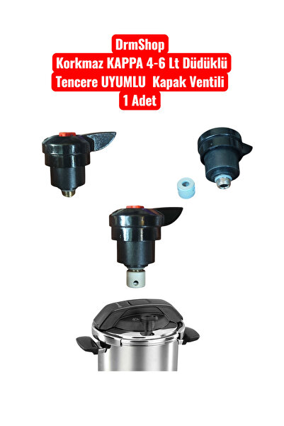 shopdrm Korkmaz Kappa 4-6 Lt Compatible Pressure Cooker Valve 1 Piece