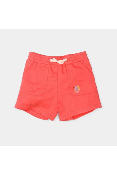 Gingersnaps Girls Solid Side-Pocket Shorts