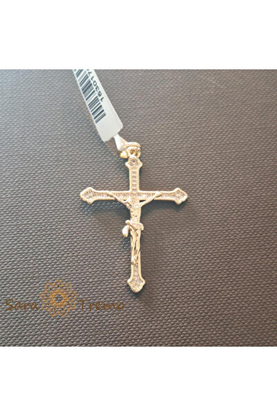 SaraTremo Cruciulița placată cu aur Crucea Binelui
