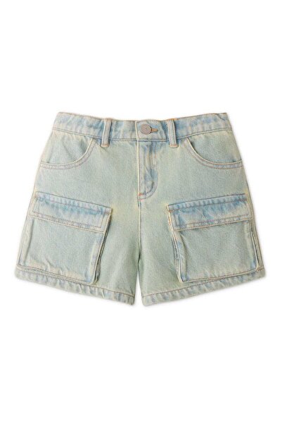 Gingersnaps Girls' Front-Pocket Shorts
