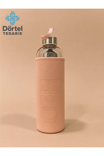 Tohana H2O Glass Flask with Leather Cover 500 ml