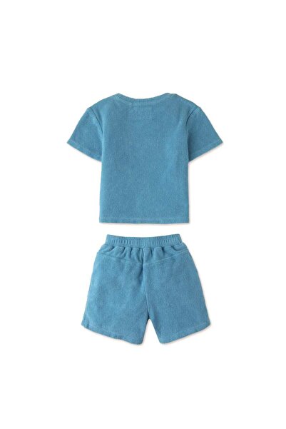 Gingersnaps Boys Solid Side-Pocket Drawstring Shorts