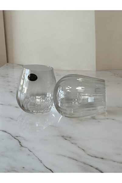 Bohemia Set of 6 Columba Optic crystal glass glasses, 380 ml