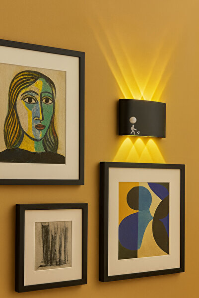 Aplix Vento AP-2906 SG Sensörlü Gün Işığı Duvar Apliği