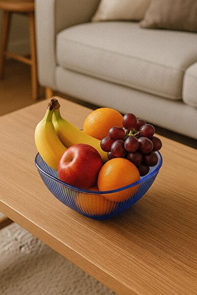 EWs Baroque Blue Medium Square Bowl & Presentation Bowl - 1.5 Lt