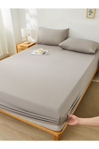 Kunzita Home طقم شرشف سرير (140x200) مع غطاء مخدة (50x75)- مفرد