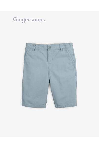 Gingersnaps Solid Side-Pocket Shorts