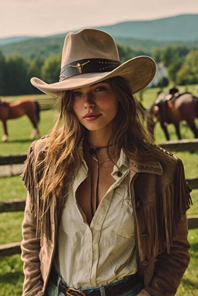 LAGRANZE Western Eclipse Unisex Cowboy Hat