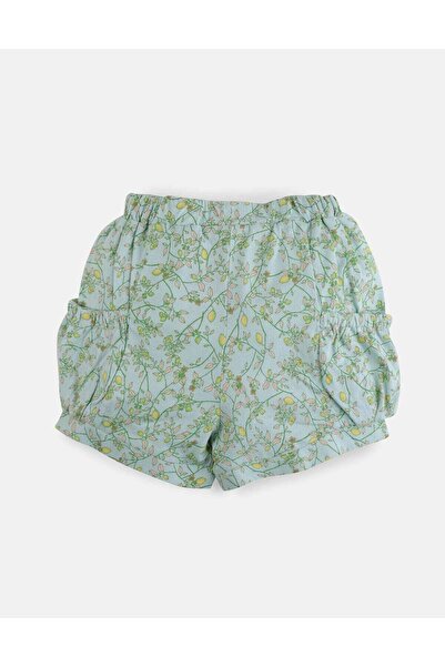 Gingersnaps Girls Floral Side-Pocket Shorts