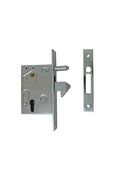 EmaConstruct Sliding gate mortise lock, backset 60 mm, center distance 72 mm, length 130 mm