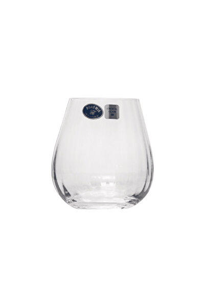 Bohemia Set of 6 Columba Optic crystal glass glasses, 380 ml