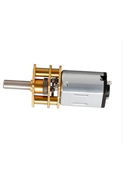 okn teknoloji 6v 12mm Mikro Redüktörlü Motor 60Rpm