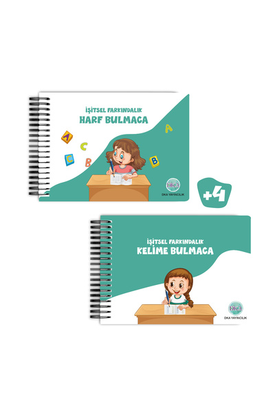 Dka Yayınları Harf Kelime Bulmaca İşitsel Farkındalık