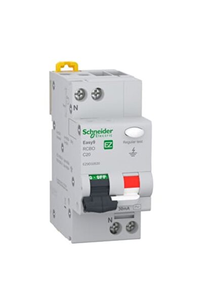 SCHNEIDER residual current fuse 1P+N C20, 30mA / EXT10633