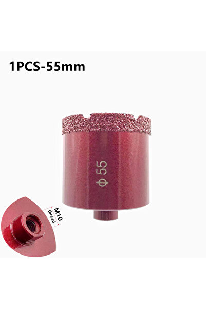 Choice15 55mm M10 thread vacuum brazing dry diamond drill bit, ceramic tile h...