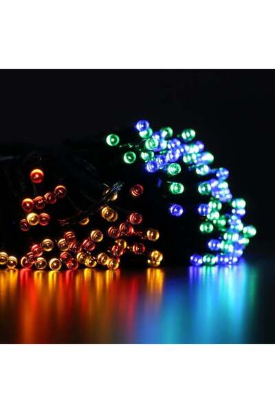 Amigo Solar String Lights, 100 LED, 10m, Outdoor, Multicolor (Wholesale)