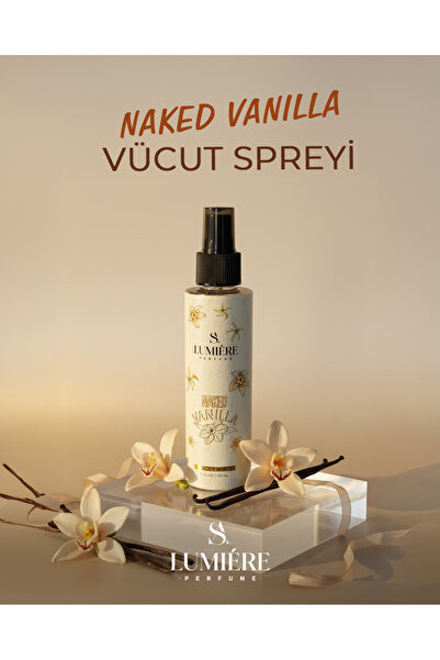 Sa Lumiere Naked Vanilya 150 ml vücut spreyi