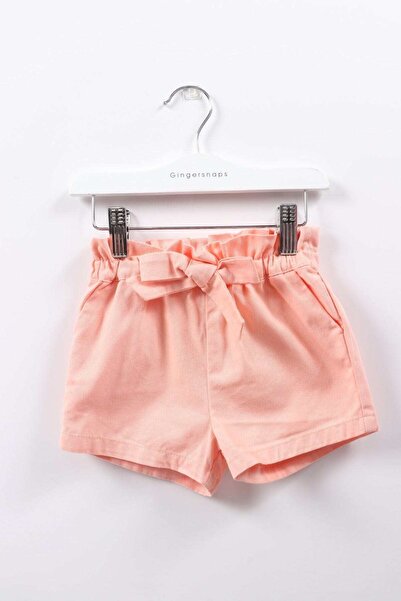 Gingersnaps Girls Solid Drawstring Shorts