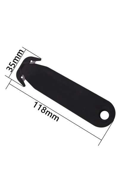 Choice black Double-Edged Cutter Tool Box Cutters Portable Unpacking Letter O...