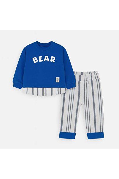 gigigiyim Bear Printed Boys' Suit
