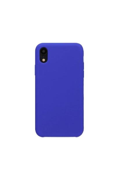LC.IMEEKE Carcasă din silicon lichid pentru iPhone XR, albastru perlat (Doty)