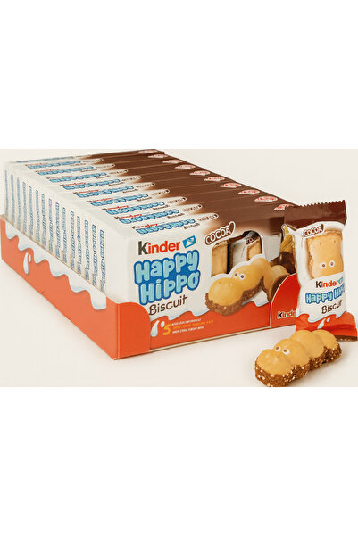 Kinder Happy Hippo Biscuit 5 Adet X 10 Paket