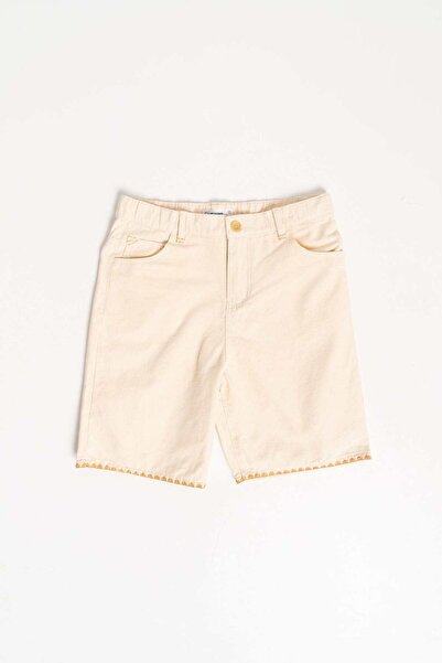 Gingersnaps Boys Embroidered Side-Pocket Shorts