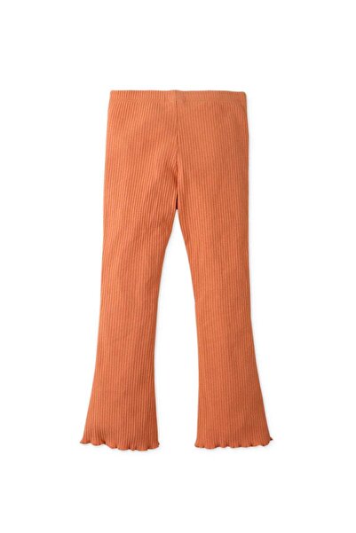 Gingersnaps Girls Solid Ribbed Long Leggings