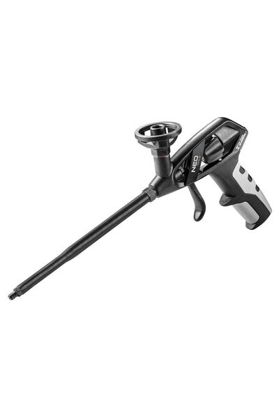 NEO Foam Application Gun, Teflon-coated Aluminum, Bimaterial Handle, Black -