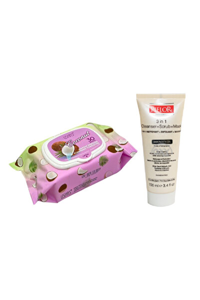 Pielor Σετ 3 σε 1 Κρέμα με έλαιο αμάρανθου, 100 ml + μαντηλάκια καθαρισμού με...