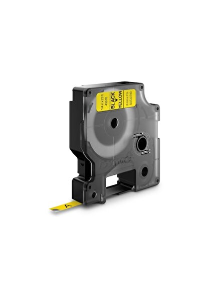Dymo LabelManager D1 6 мм x 7 м Черно/Жълто