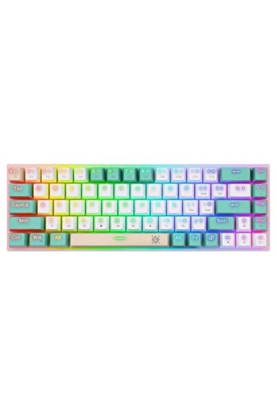 Defender Tastatură mecanică de gaming iluminată VEXX GK-084, cu fir, multicoloră